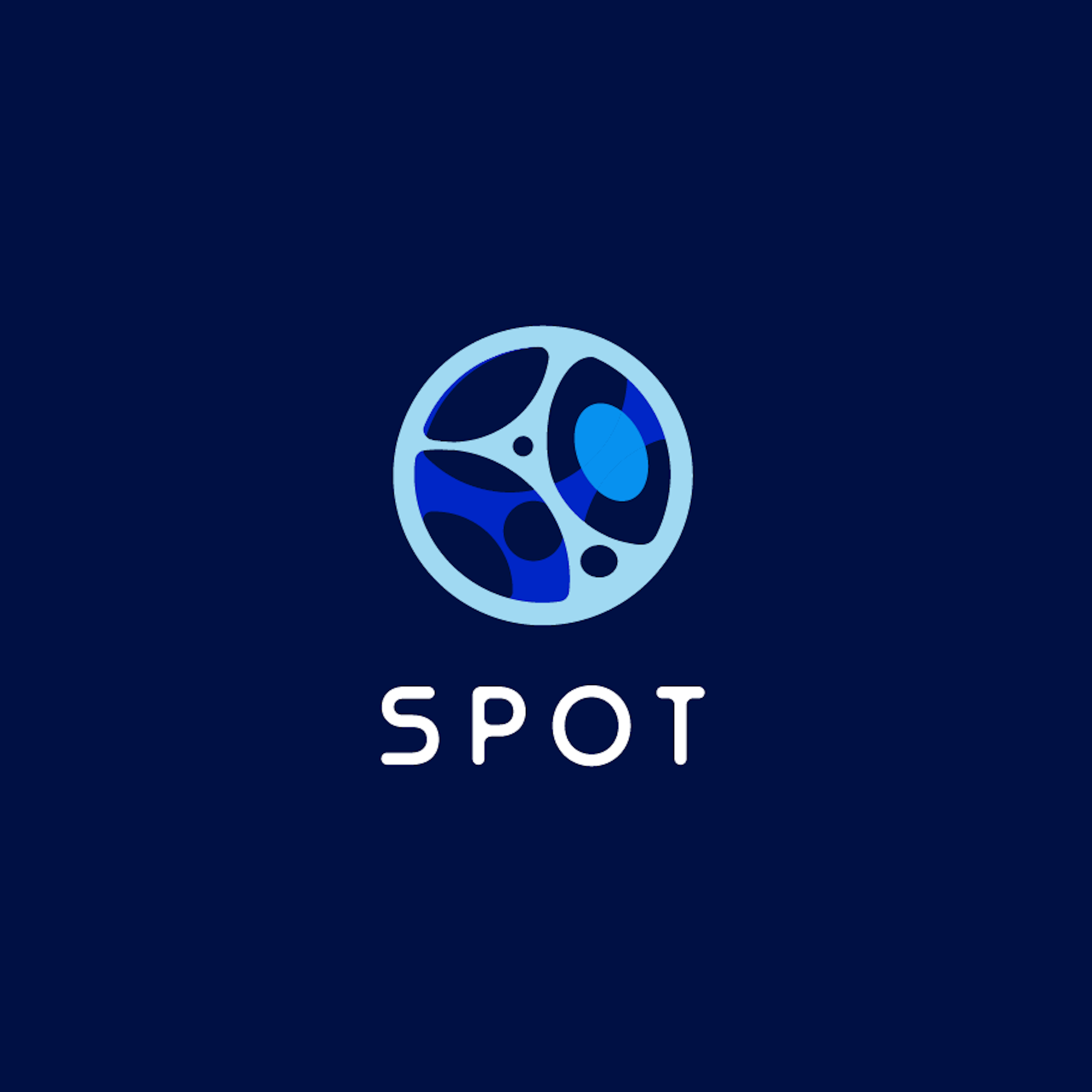 blue version of spot logo