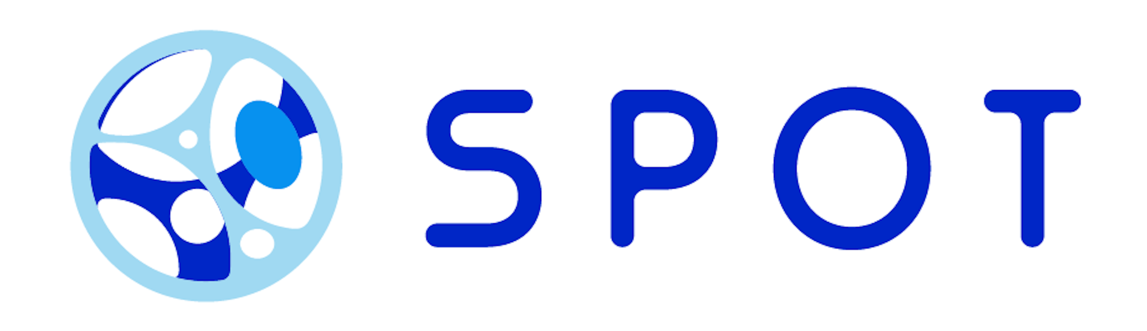 white version of spot logo